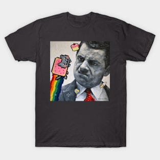 "MR BEAN & NYAN CAT ARTWORK" T-Shirt